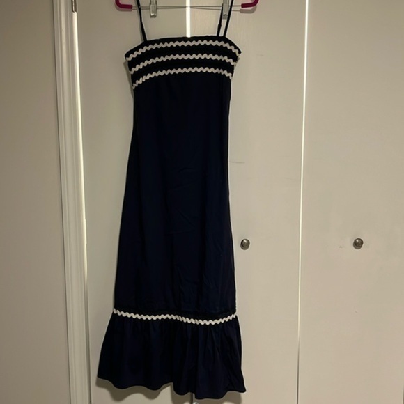 Vineyard Vines. Ric Rac Maid Maxi Dress XS